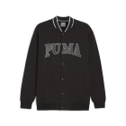 Бомбер мужской Puma SQUAD Track Jacket черного цвета