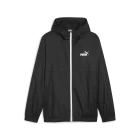 Куртка спортивная мужская Puma ESS Solid Windbreaker черного цвета