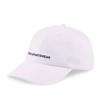 Кепка чоловіча-жіноча PUMA Sportswear Cap білого кольору