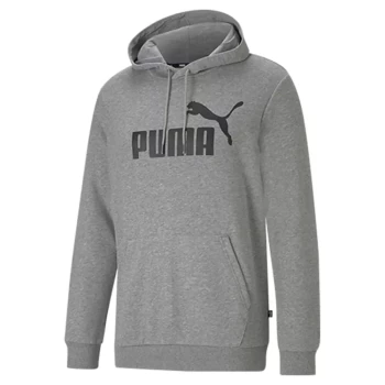 Худі чоловіче Puma ESS Big Logo Hoodie сірого кольору