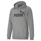 Худи мужское Puma ESS Big Logo Hoodie серого цвета