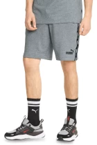Спортивные шорты мужские Puma ESS+ Tape Shorts серого цвета