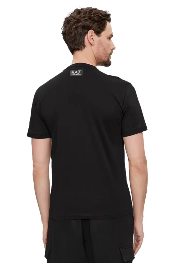 Футболка чоловіча EA7 Emporio Armani Regular Fit T-shirt чорного кольору