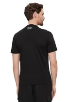 Футболка мужская EA7 Emporio Armani Regular Fit T-shirt черного цвета
