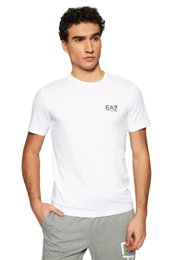Футболка чоловіча EA7 Emporio Armani T-Shirt білого кольору