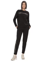 Спортивный костюм женский EA7 Emporio Armani Tracksuit черного цвета 8NTV54 TJTXZ 1200