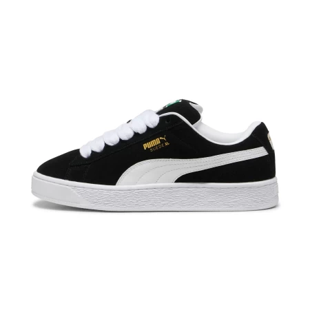 Кросівки чоловічі-жіночі Puma Suede XL чорно-білого кольору