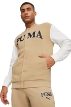 Толстовка мужская Puma SQUAD Track Jacket бежевого цвета