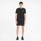 Спортивные шорты мужские Puma ESS+ Tape Woven Shorts черного цвета