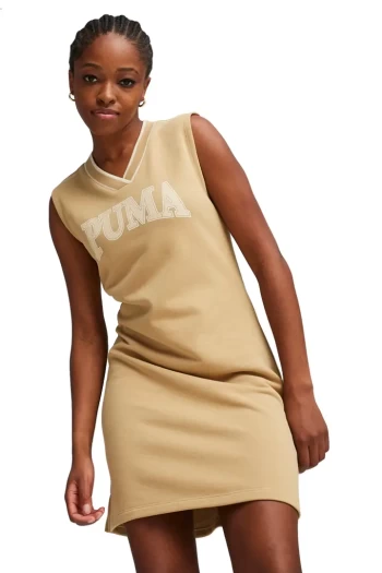 Сукня жіноча Puma SQUAD Dress TR бежевого кольору