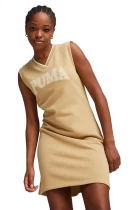Платье женское Puma SQUAD Dress TR бежевого цвета