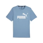 Мужская футболка Puma ESS Logo Tee синего цвета