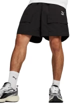 Спортивные шорты мужские Puma CLASSICS Cargo Shorts черного цвета