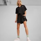 Спортивные шорты женские PUMA HER Shorts черного цвета