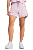 Спортивные шорты женские PUMA HER Shorts светло-розового цвета