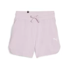 Спортивные шорты женские PUMA HER Shorts светло-розового цвета