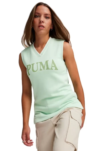 Майка жіноча Puma SQUAD Vest TR фісташкового кольору