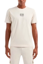 Футболка мужская EA7 Emporio Armani T-SHIRT молочного цвета