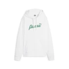 Худи женское Puma ESS+ Script Hoodie TR белого цвета