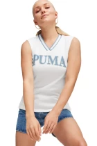 Майка женская Puma SQUAD Vest TR белого цвета