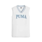 Майка женская Puma SQUAD Vest TR белого цвета