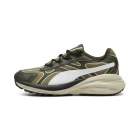 Кроссовки мужские-женские PUMA Hypnotic LS Abrupt White-Dark Olive Black