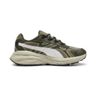 Кроссовки мужские-женские PUMA Hypnotic LS Abrupt White-Dark Olive Black