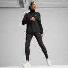 Кофта женская Puma HER High Neck Crew TR черного цвета