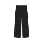 Жіночі штани ESS ELEVATED Ribbed Straight Pants чорного кольору