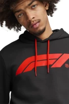 Худи мужское Puma F1 ESS Logo FL черного цвета