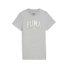 Футболка женская PUMA SQUAD Graphic Tee серого цвета