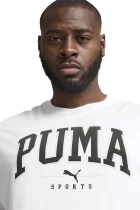 Футболка чоловіча PUMA SQUAD Tee білого кольору