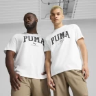 Мужская футболка PUMA SQUAD Tee белого цвета