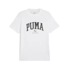 Мужская футболка PUMA SQUAD Tee белого цвета