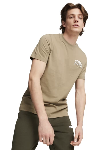 Футболка чоловіча PUMA SQUAD Tee бежевого кольору