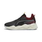 Кроссовки Puma Ferrari RS-X PUMA Black-Intense Red Unisex черного цвета