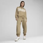 Худи женское Puma SQUAD Hoodie FL бежевого цвета