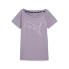 Футболка женская PUMA Train Fav Jersey Cat Tee фиолетового цвета