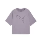 Футболка женская PUMA MOTION Relaxed Tee фиолетового цвета