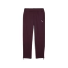 Спортивные штаны женские PUMA MOTION Pants FL Midnight Plum сливового цвета