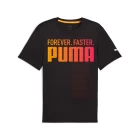 Футболка мужская Puma RUN FAV FOREVER FASTER TEE M черного цвета