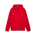 Кофта спортивная Puma Ferrari Style Sweat Jacket Unisex красного цвета