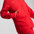 Кофта спортивная Puma Ferrari Style Sweat Jacket Unisex красного цвета