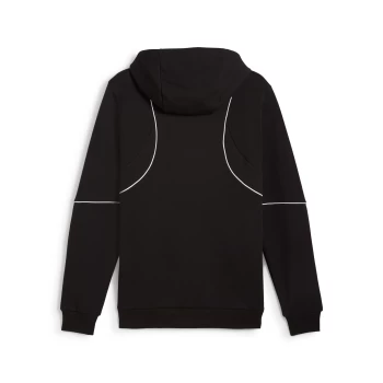 Кофта спортивна Puma BMW MMS HOODED SWEAT JKT Unisex чорного кольору