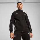 Кофта спортивна Puma BMW MMS HOODED SWEAT JKT Unisex чорного кольору