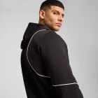 Кофта спортивна Puma BMW MMS HOODED SWEAT JKT Unisex чорного кольору