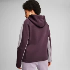 Худи женское Puma EVOSTRIPE Hoodie фиолетового цвета