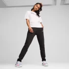 Спортивные штаны женские Puma EVOSTRIPE Pants op черного цвета