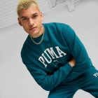 Світшот чоловічий Puma SQUAD Crew синього кольору