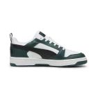 Кроссовки мужские Puma Rebound v6 Low White-Black-Dark Myrtle